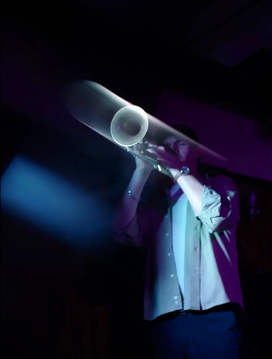 Dylan Pilcher, Trumpet with minMAX Electroacoustic Orchestra