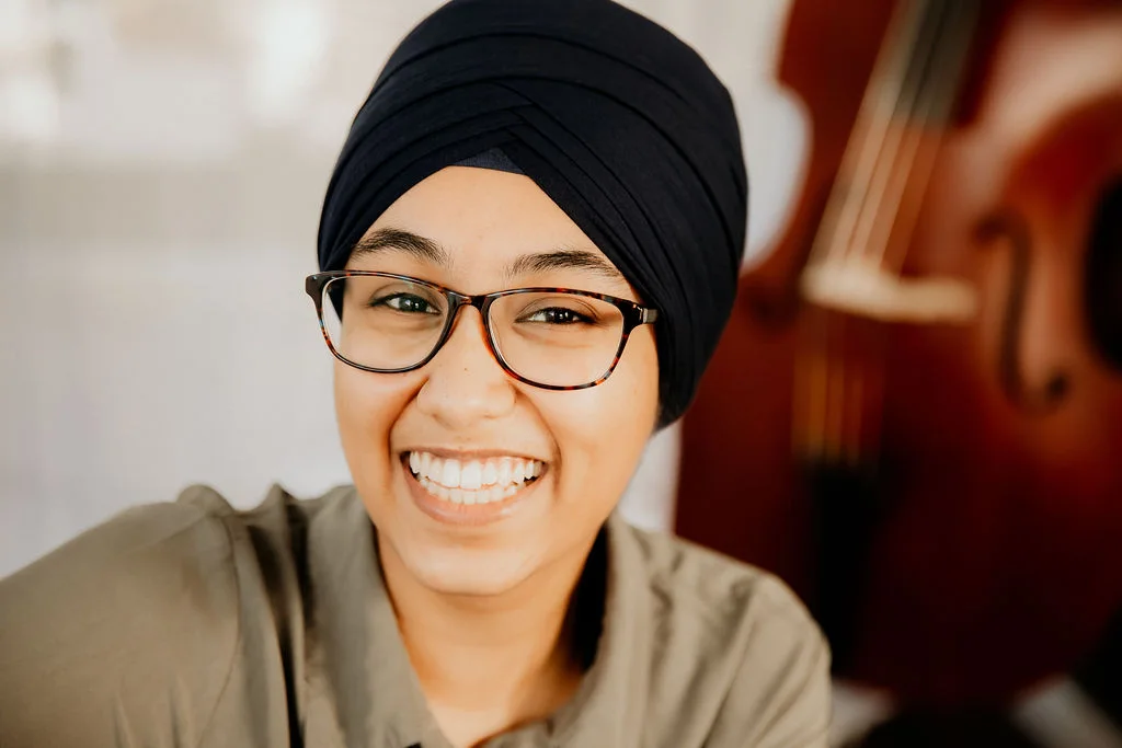Harmeet Kaur Virdee, Bass with minMAX Electroacoustic Orchestra