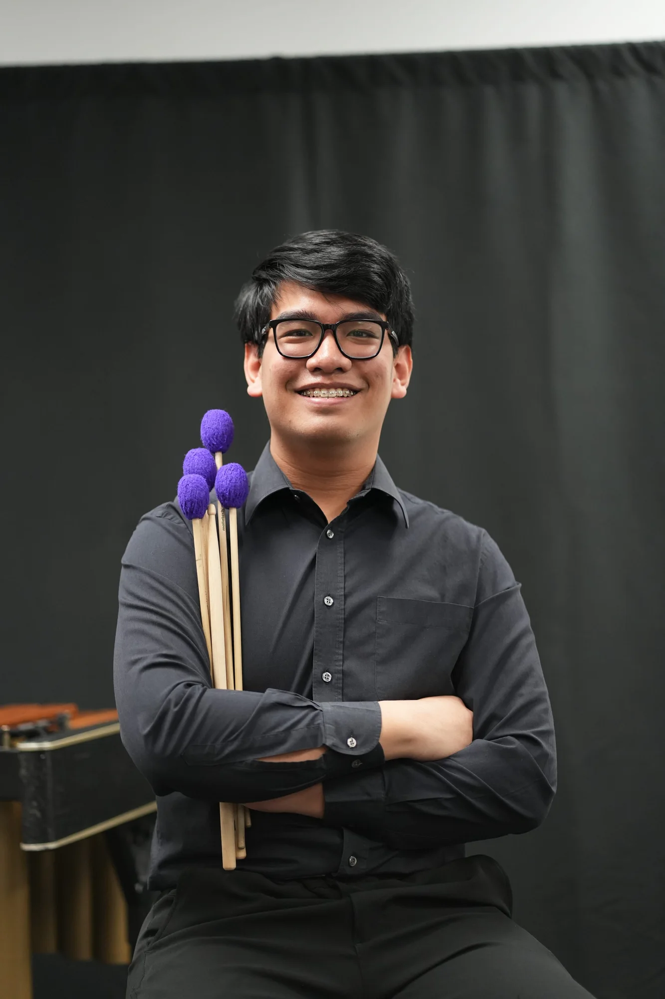 Reuben Faigao, Percussion with minMAX Electroacoustic Orchestra