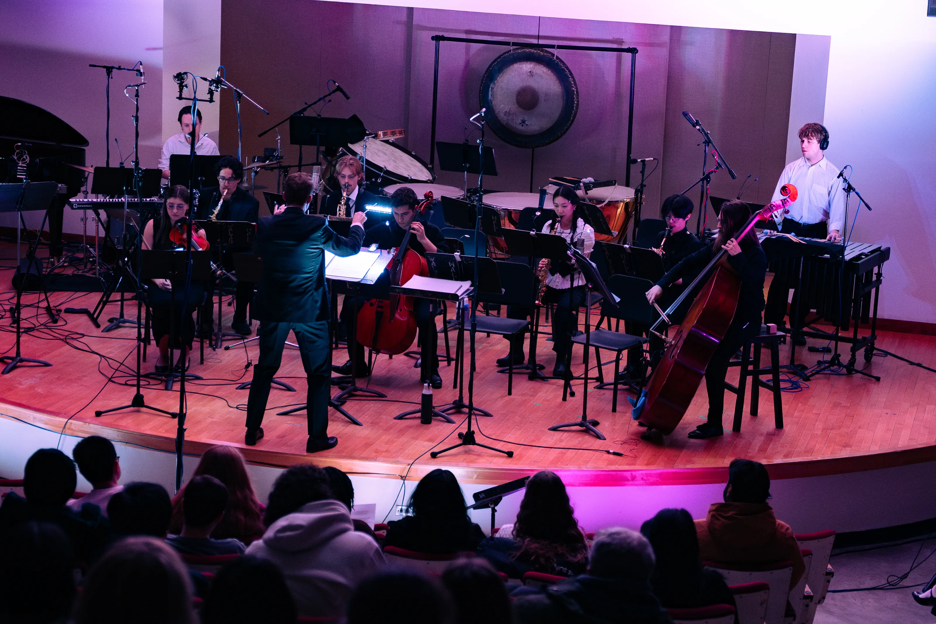 minMAX performing Lost in the City at Walter Hall